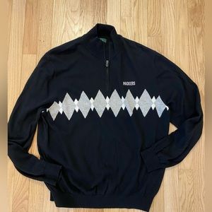 Bobby Jones men’s Packer logo sweater. Size L